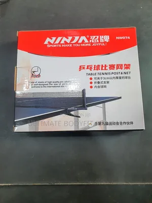 Brand New Ninja Table Tennis Post Net With Balls (Nw074) -