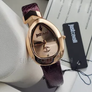Just Cavalli Female Watches Leather Strap Like Bangle