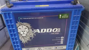 Addo Tall Tubular Battery 220ah