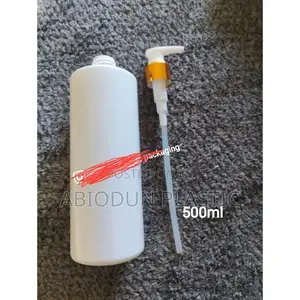 Flat Neck 500ml White Lotion