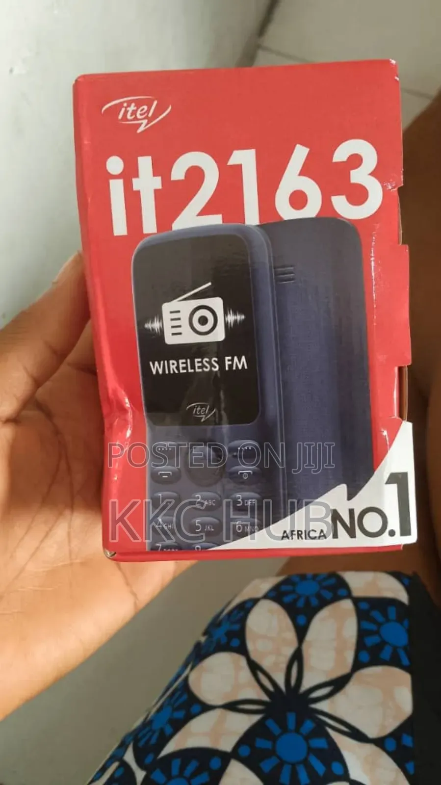 New Itel it2163 Black