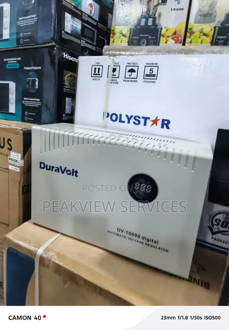 Duravolt 10kva Wall Stabilizer (Dv-10000)