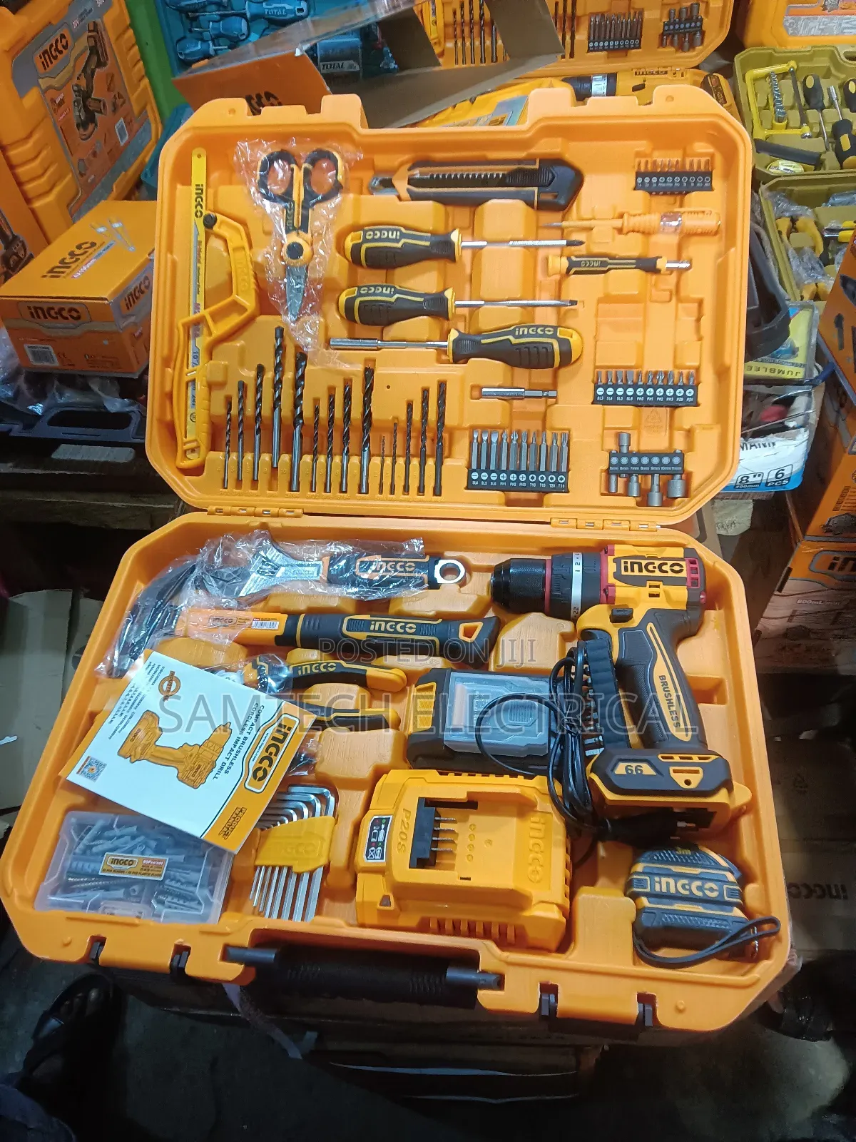 Complete Set of Electrical Tool Box