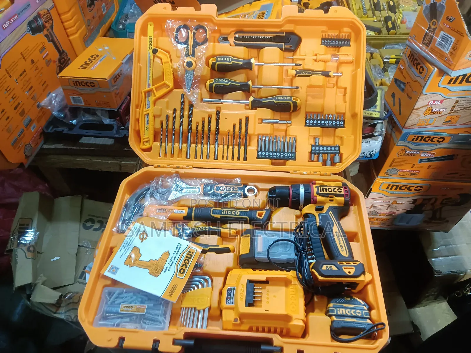 Complete Set of Electrical Tool Box