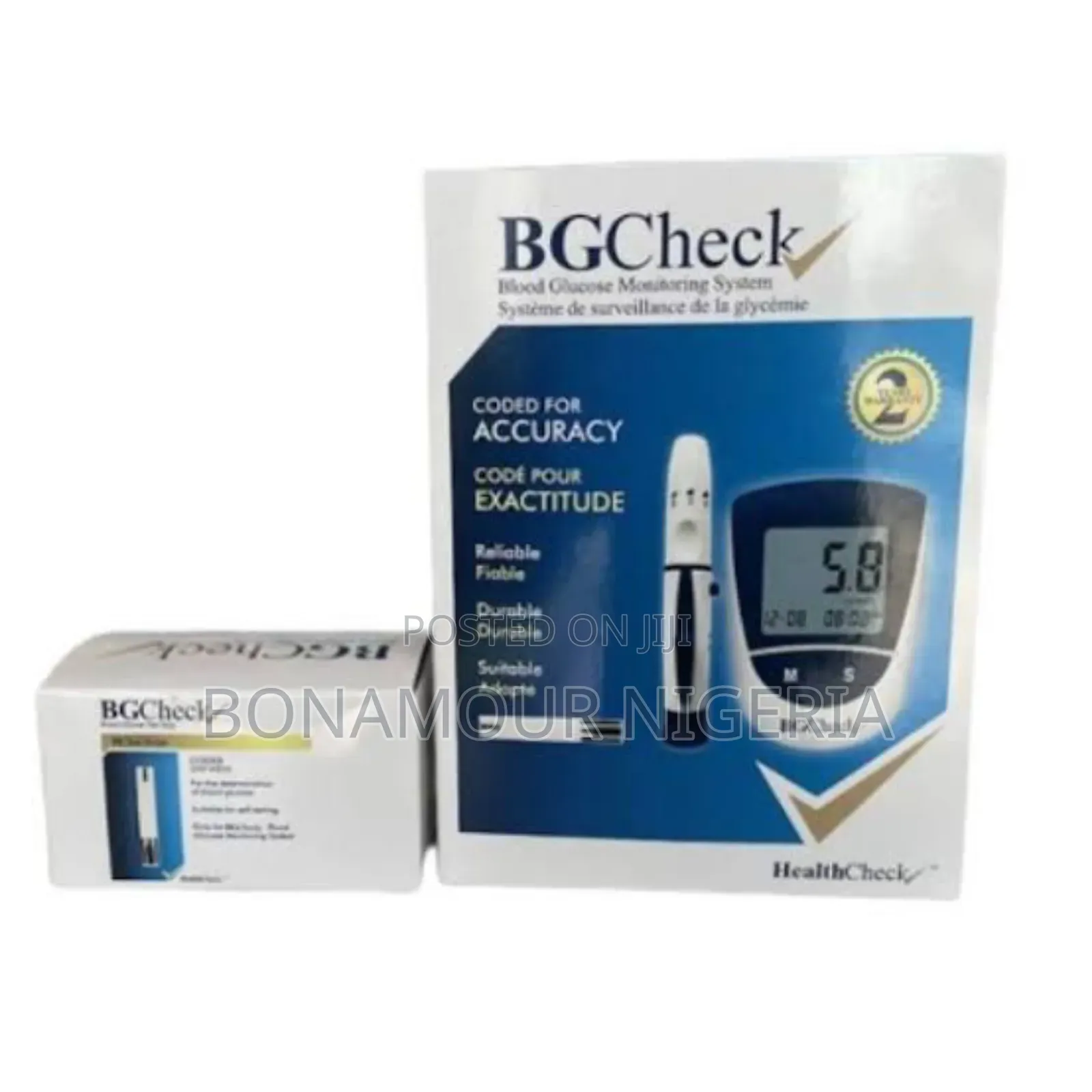 Bg Check Glucometer