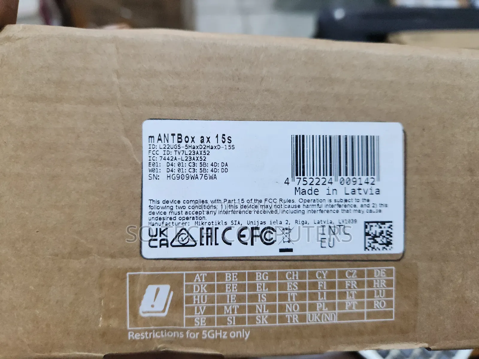 Mikrotik Mantbox Series