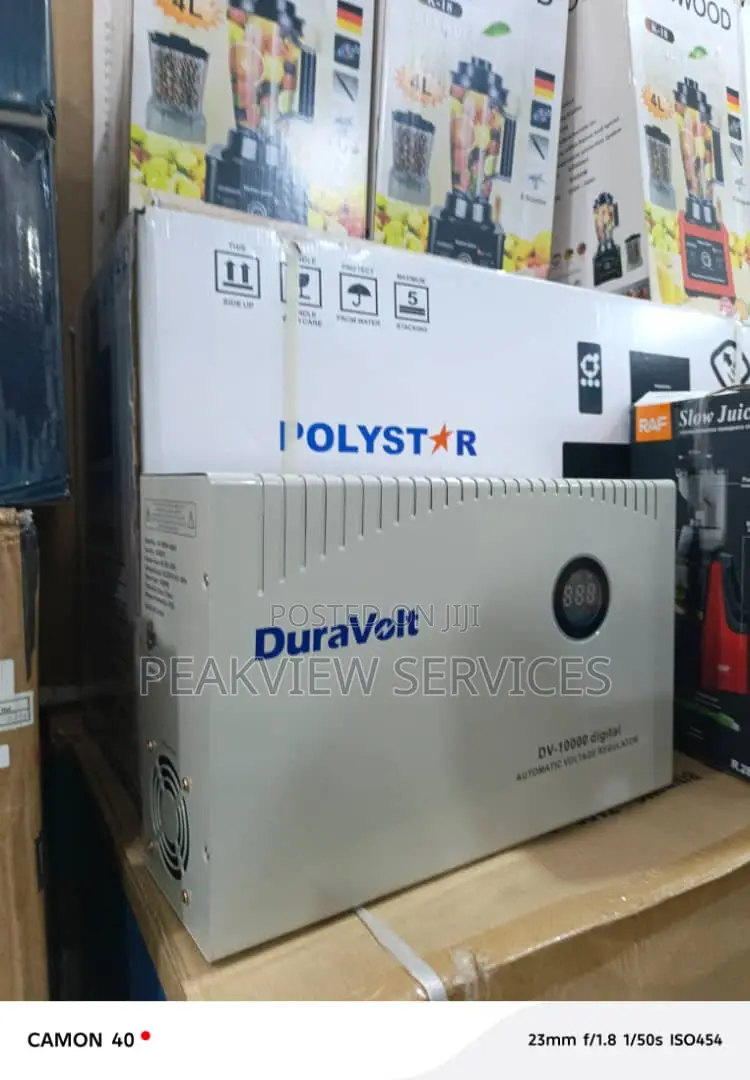 Space-Saving 10kva Duravolt Stabilizer – Wall Installation