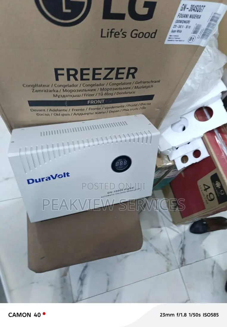 Duravolt 10kva Stabilizer – Digital Display, Smart Control