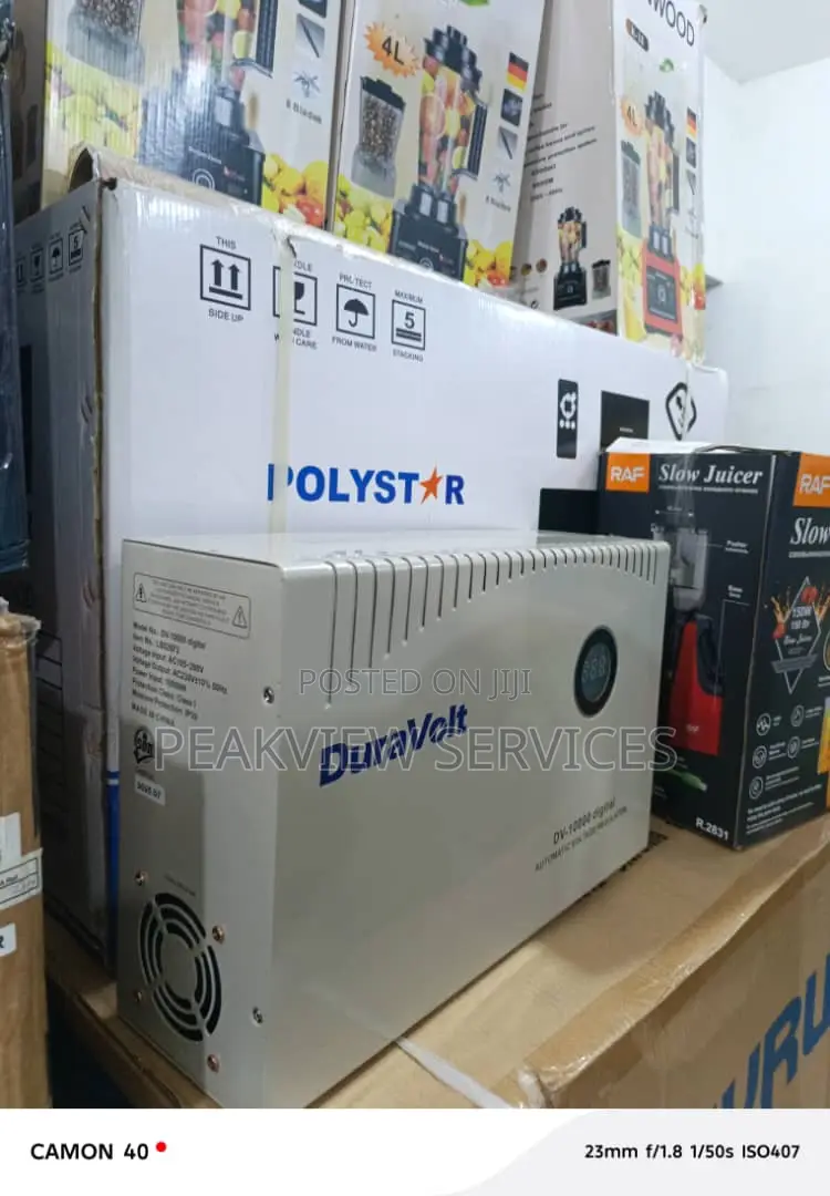 Duravolt 10kva Wall Stabilizer – Safe Power Every Time