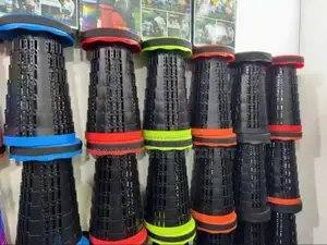 Portable, Foldable Telescoping Stool
