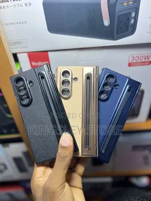 Samsung Galaxy Z Fold 7 Case With Glass and Stylus Pen
