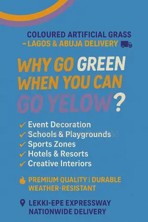 Hotel Resort Decorative Coloured Artificial Grass