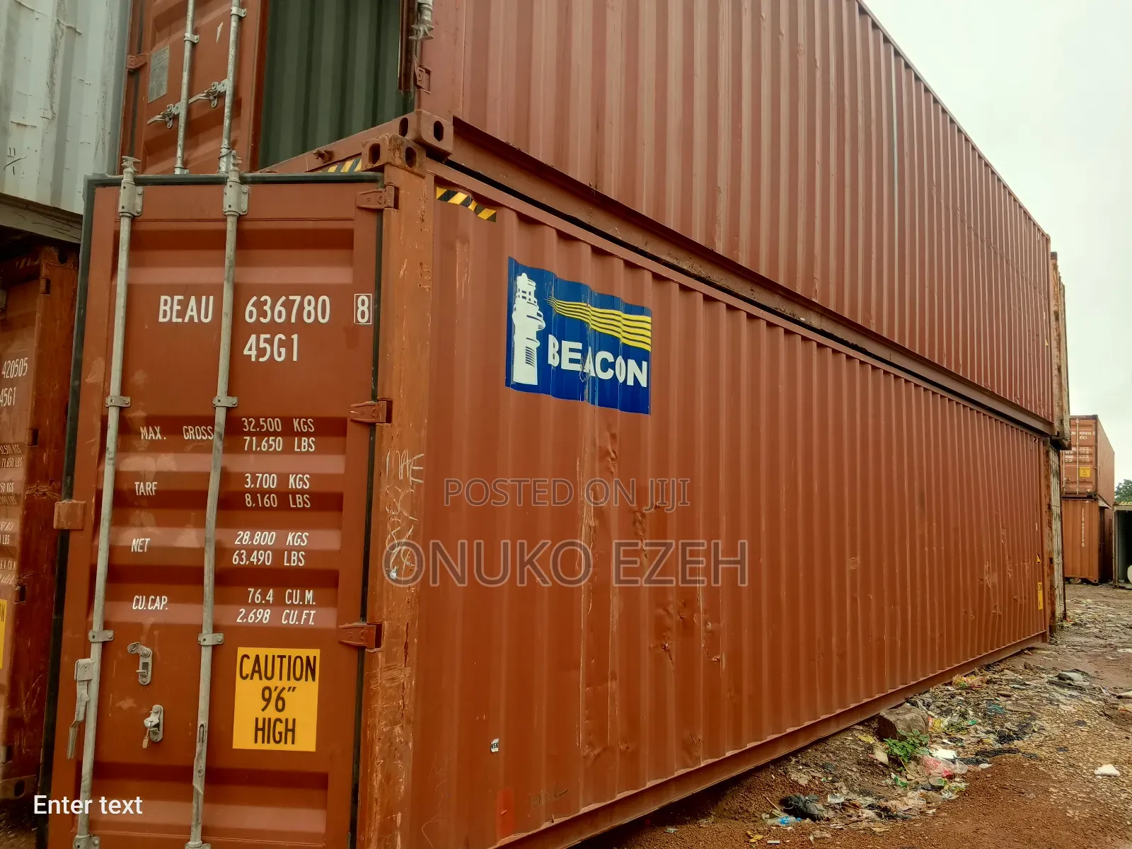 Super 40ft German Shipping Container for Sake
