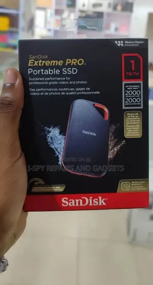 Sandisk Extreme Pro Portable SSD Drive 1tb