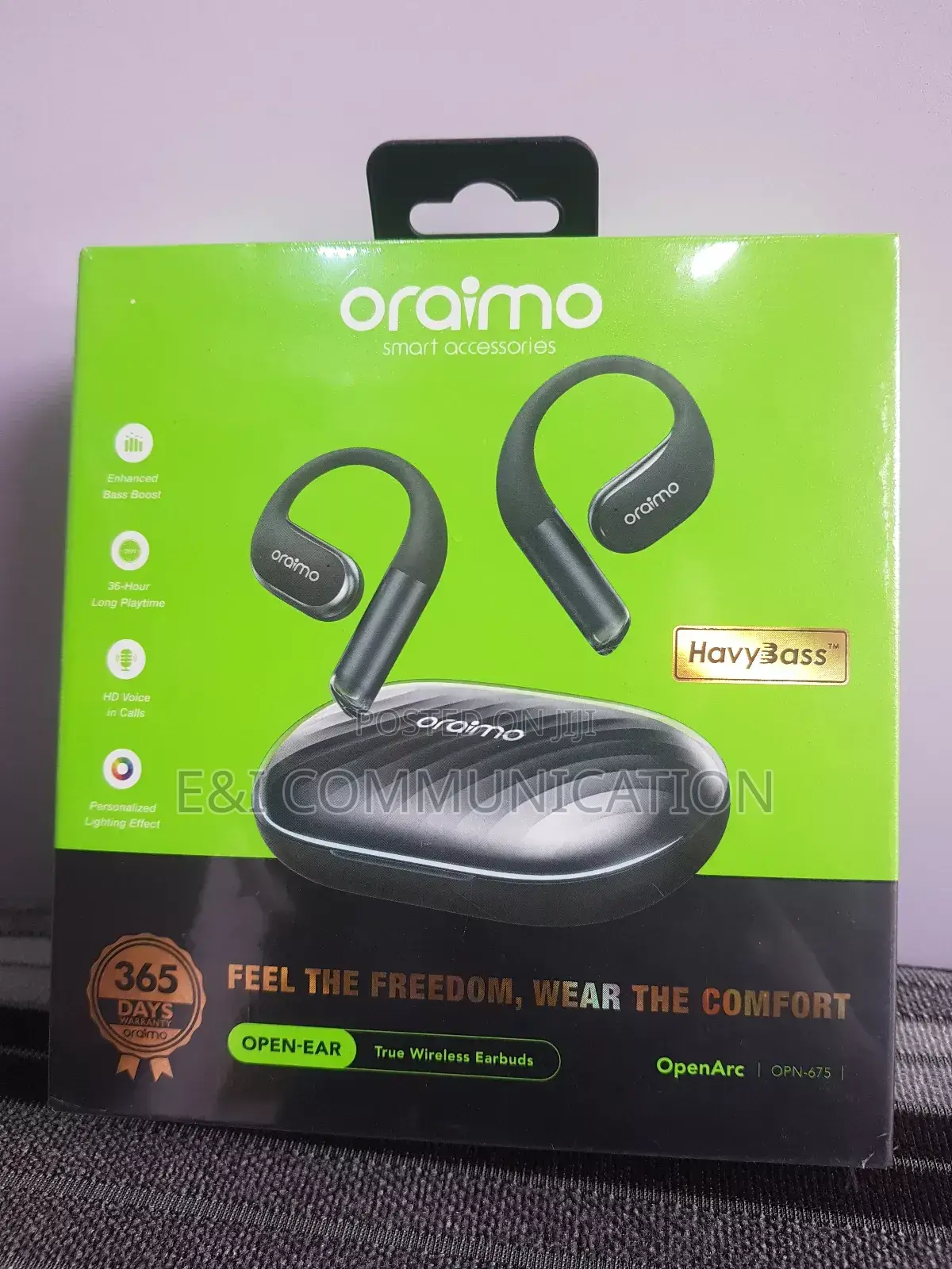 Oraimo Open Ear. Bluetooth Earbuds.