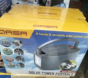 5-in-1 Solar Power Rechargeable Pack - Lithium Battery