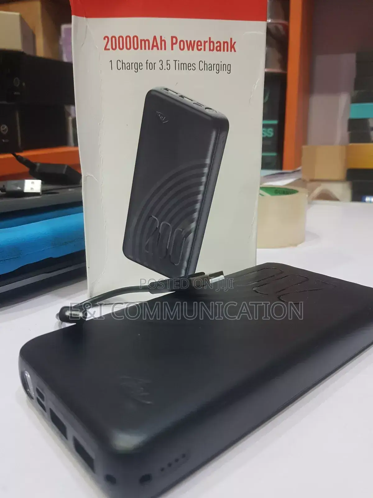 Itel 20000mah Power Bank.