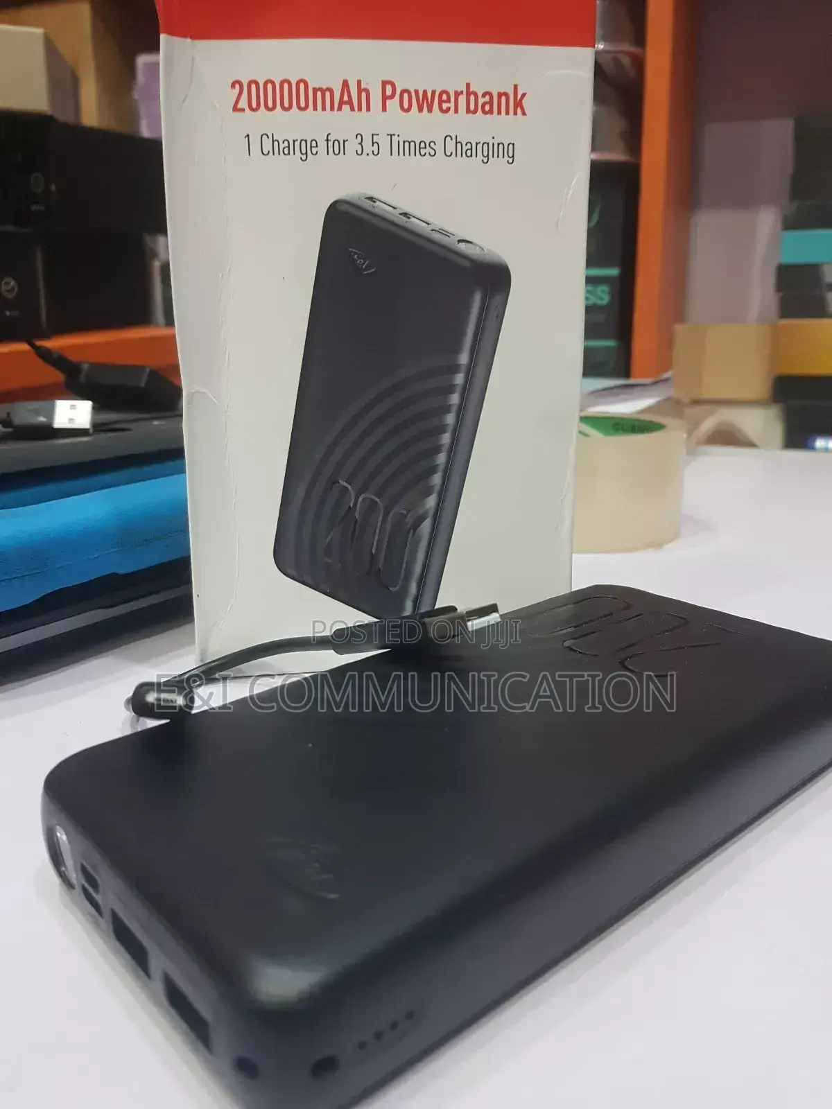 Itel 20000mah Power Bank.