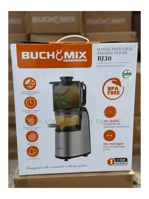 Buchymix Hands-free Auto Juicer Stainless Body- Bj30