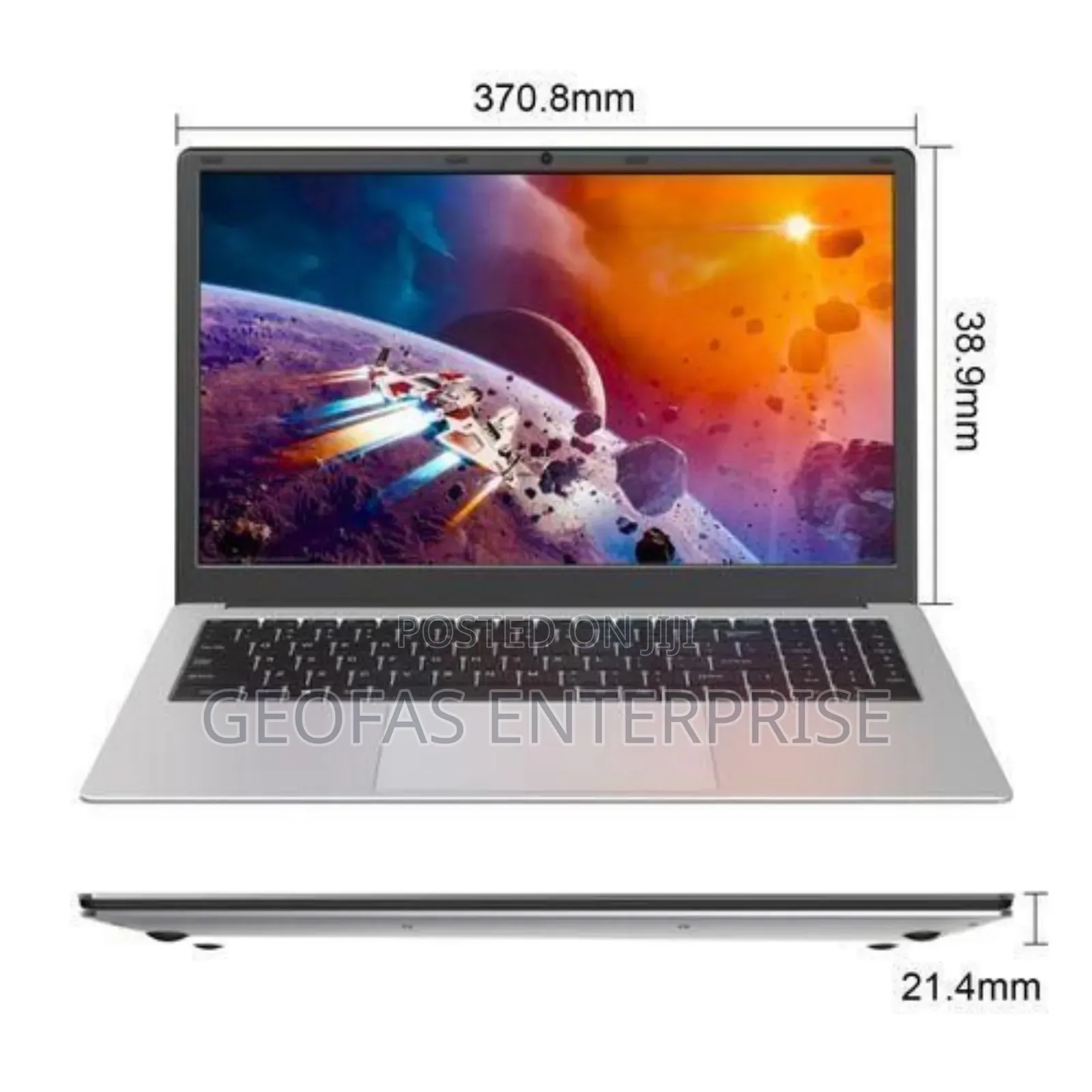 New Laptop 8GB Intel SSD 256GB