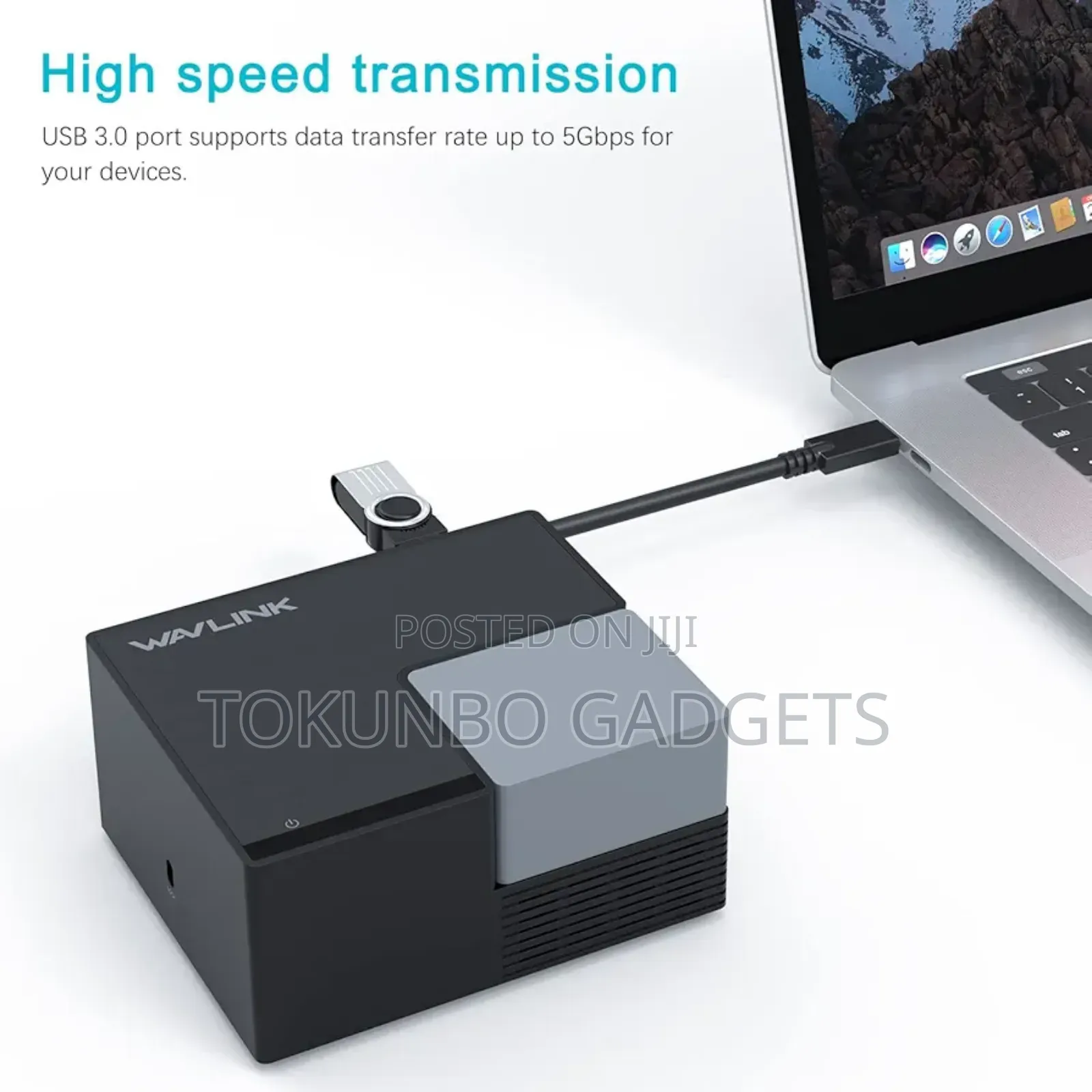 Wavelink Usbc Dual Hdmi Dock With Complete Accessories