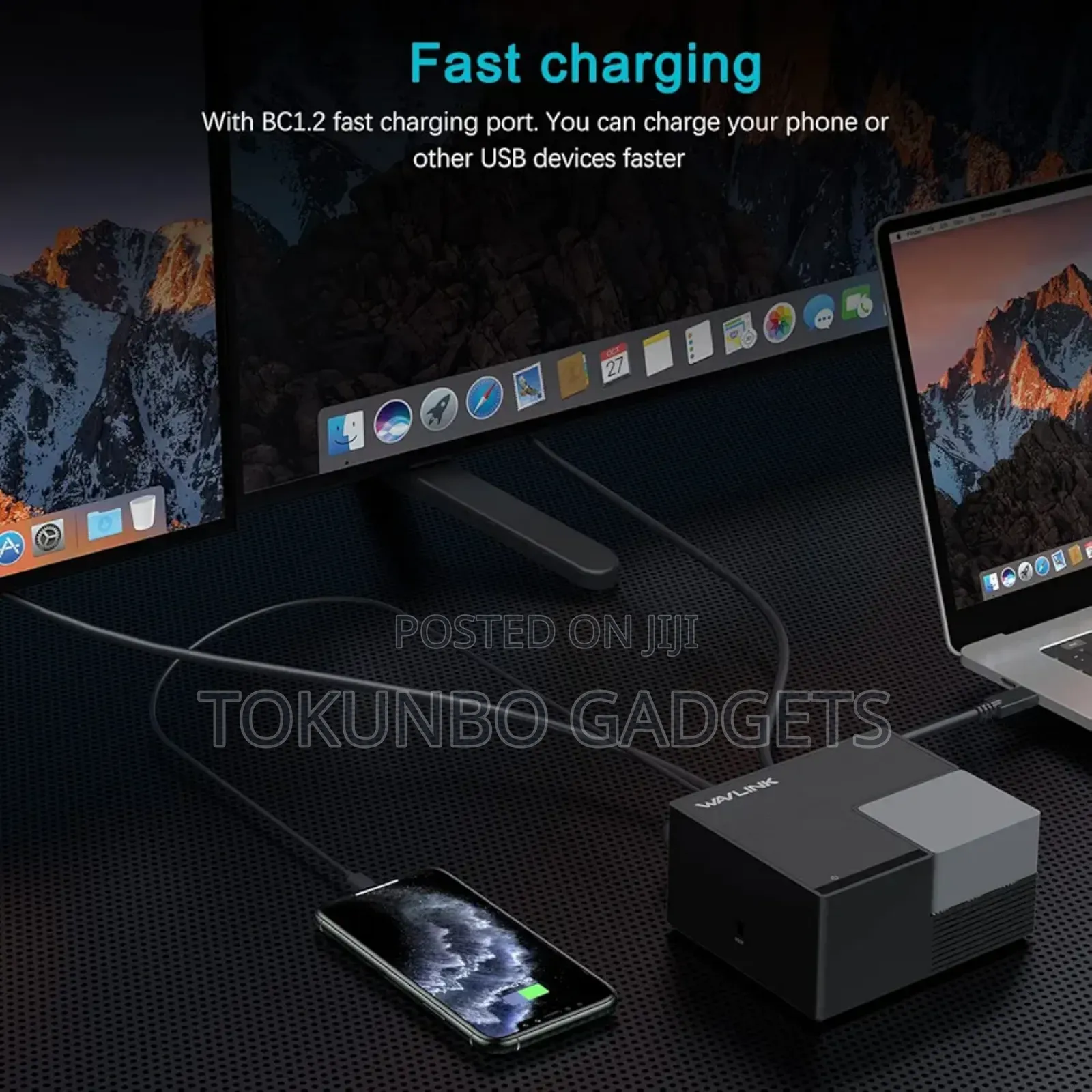 Wavelink Usbc Dual Hdmi Dock With Complete Accessories