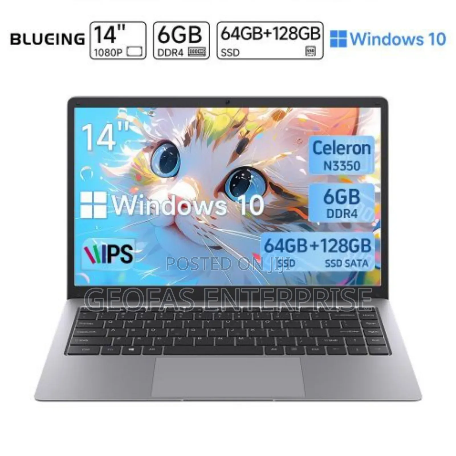 New Laptop 6GB Intel SSD 250GB