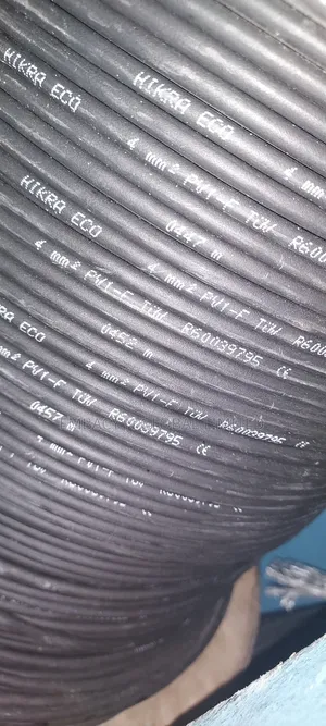 Double Coated 4mm Single Flexible Cable (Solar Insulation )