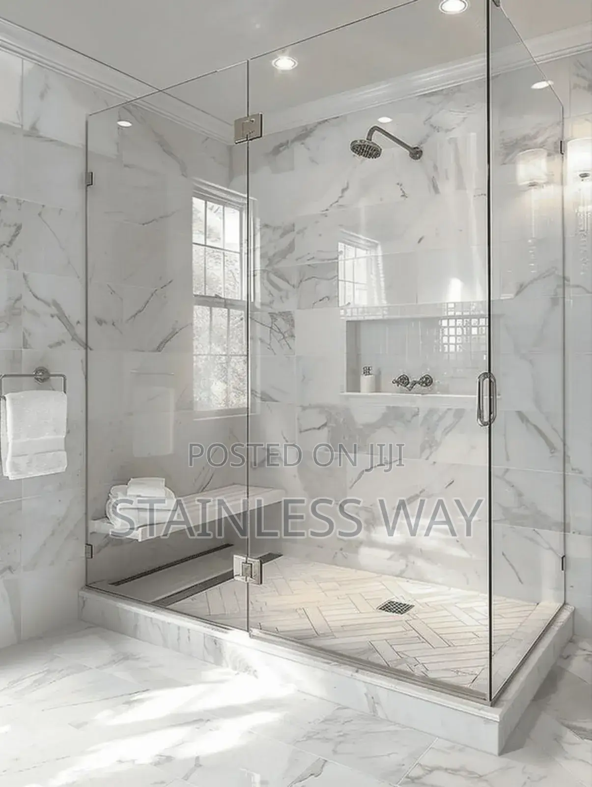 Shower Cubic Glass