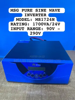 MSG Solar Inverter 1.7kva 24v