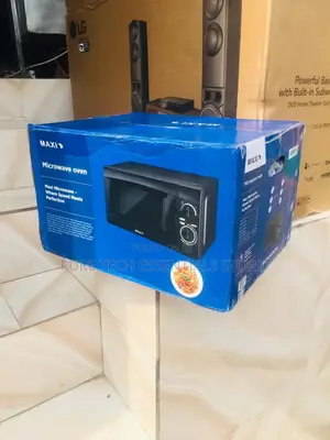 New Maxi 20liters Black Microwave