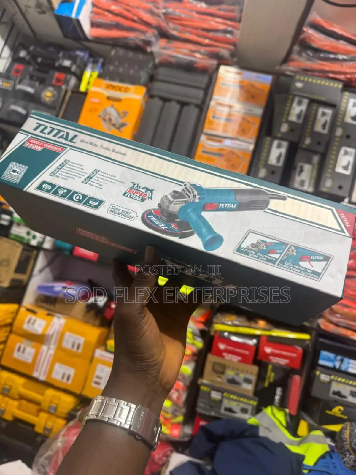 710w Total 41⁄2" Durable Angle Grinder Cutting Machine