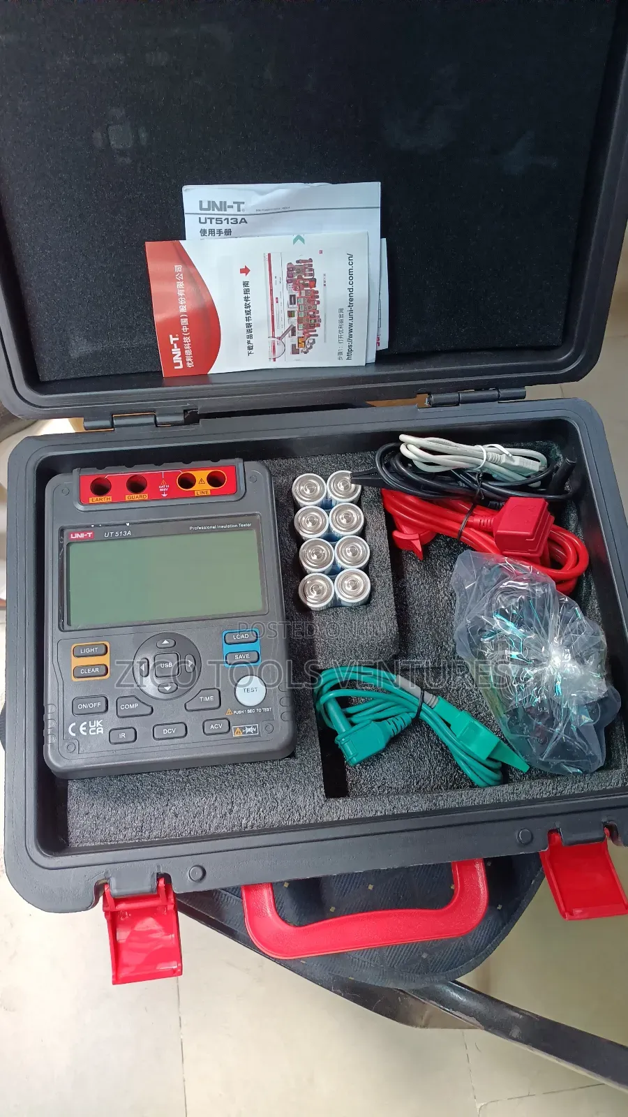Uni-T Insulation Tester 5kv 513a