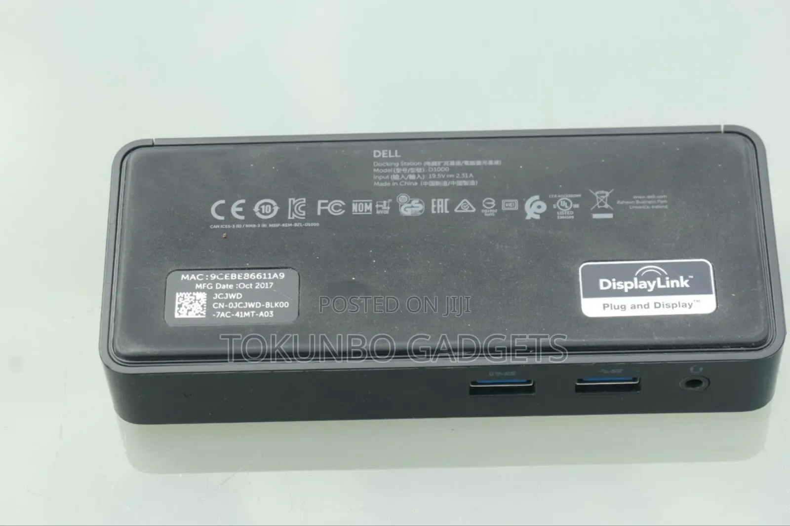 Dell D1000 Dual Display Hdmi Usb 3.0 Docking Station
