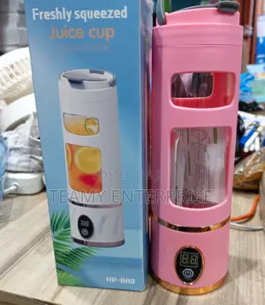 450ml Rechargeable Fruit Juicer Smoothie Blender Led Hp-880