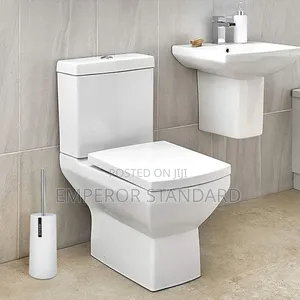Luxury Wc Set (Payment On Delivery) Basin And Helf Pedestal