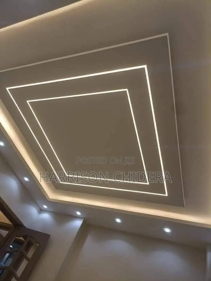 Drop Light Pop Ceiling Design