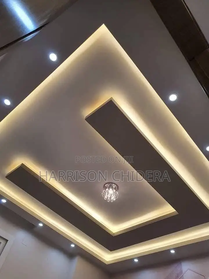 Drop Light Pop Ceiling Design