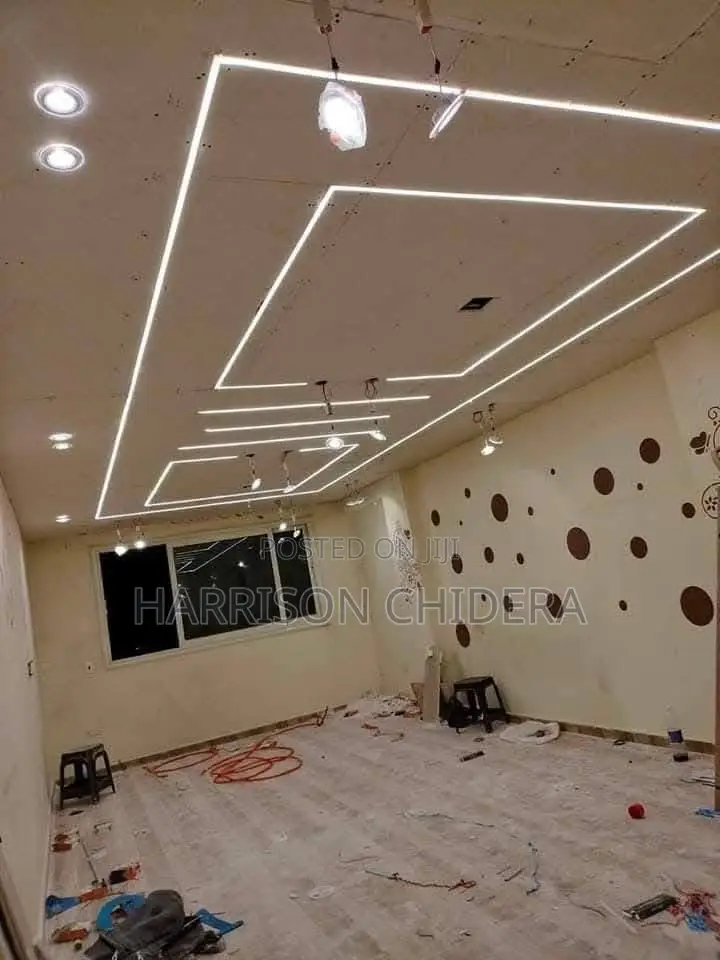 Drop Light Pop Ceiling Design