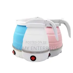 Foldable Electric Kettle - Portable Travel Collapsible Jug