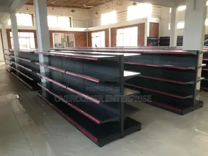 Double Supermarket Shelves