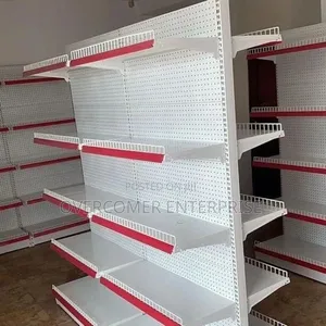 Double Supermarket Shelves