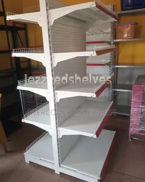 Quality Double Supermarket Shelves