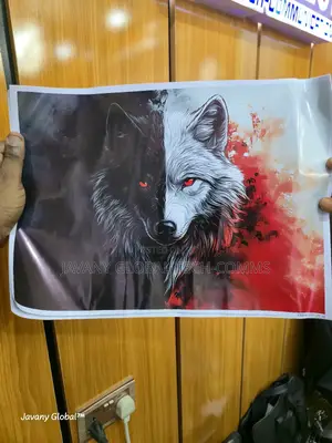 Wolf Laptop Sticker