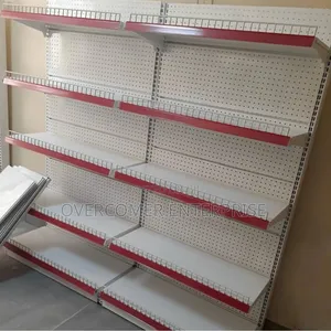 Single Supermarket Shelves
