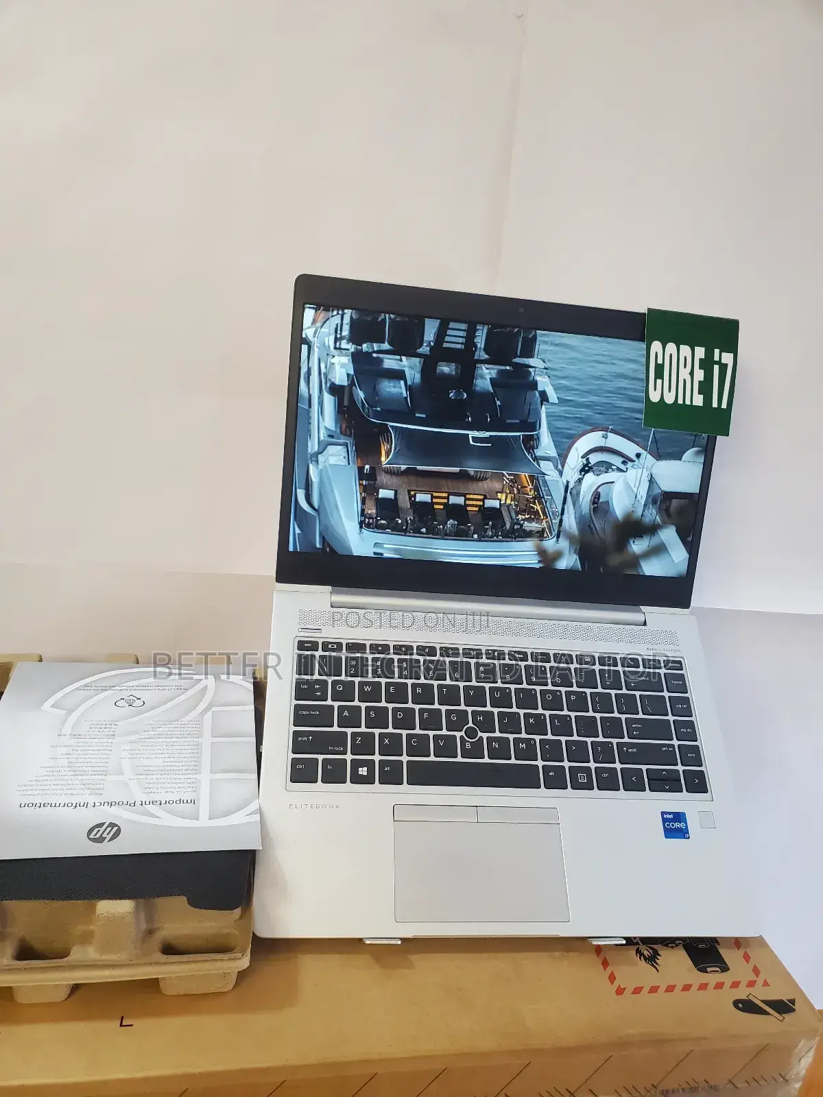New Laptop HP EliteBook 740 G2 32GB Intel Core i7 SSD 256GB