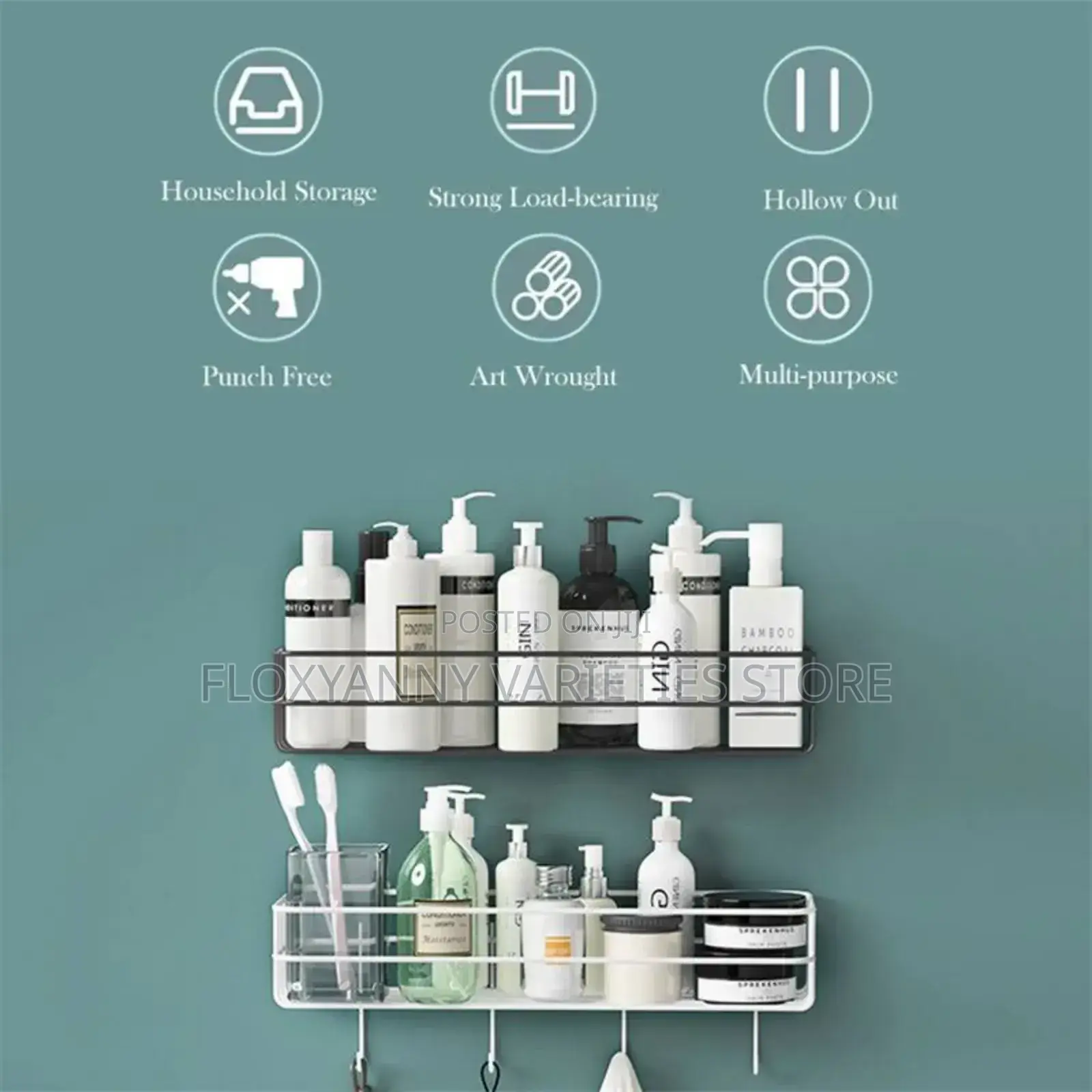 Bathroom Hanging Shelf