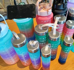 4in1 Motivational Water Bottle