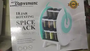18 Jar Rotating Spice Rack