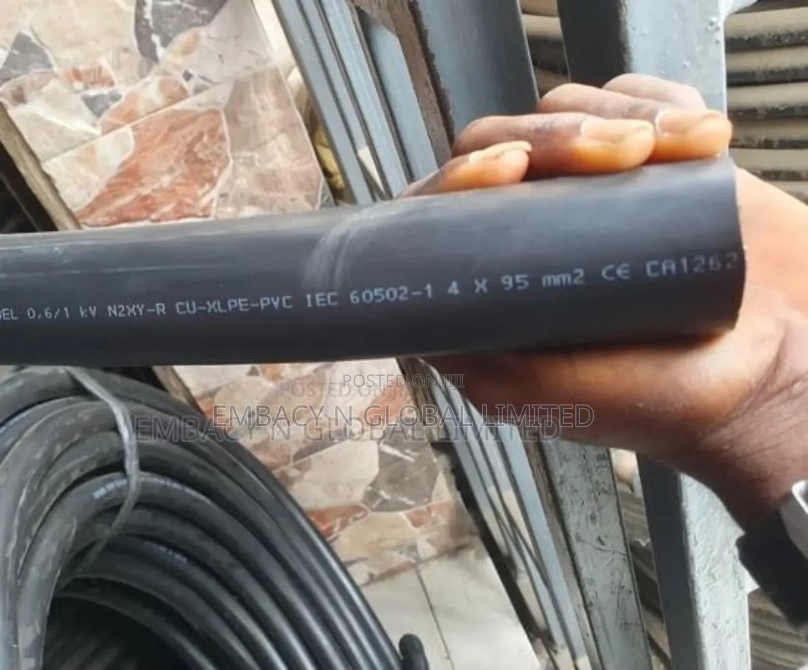 95mm 4core PVC/PVC Cable (Non Armoured Cable)